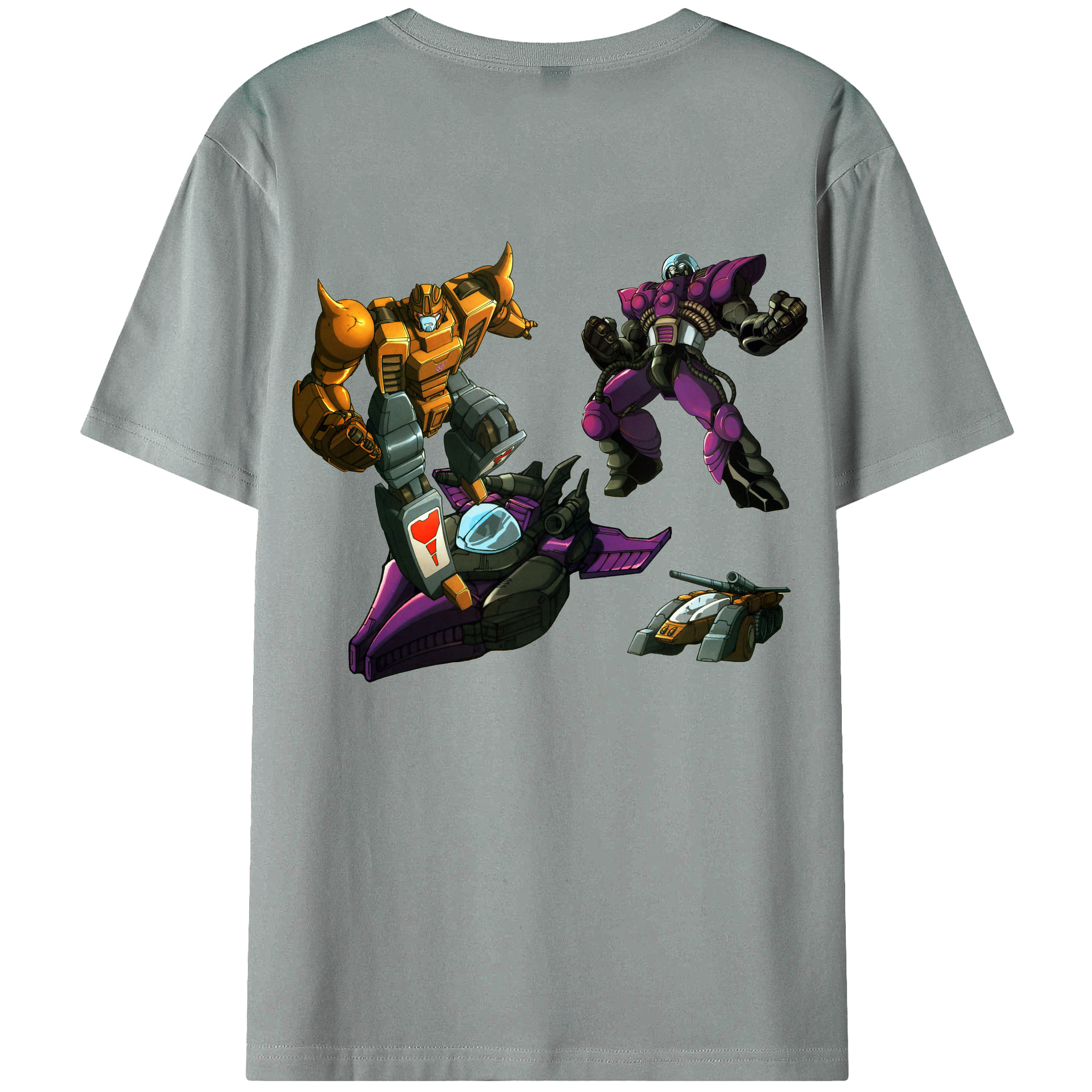 （画像用）  綿100％ メンズ半袖Tシャツ（バックプリント） 通気性